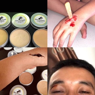 SÁP HOÁ TRANG VẾT THƯƠNG LATEX LIQUID - HALLOWEEN SÁP ĐỘN MŨI  CHUYÊN NGHIỆP