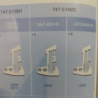 Mặt nguyệt dùng cho máy vắt sổ 4 chỉ E809