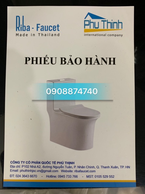 Vòi xịt vệ sinh cao cấp nhập khẩu Thái Lan Riba, đầu xịt hợp kim đồng siêu bền, bảo hành 2 năm chính hãng