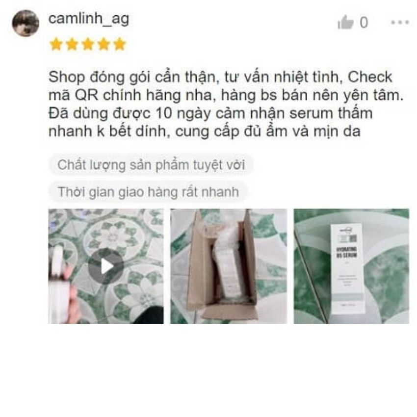 Serum B5 Mediphar, tinh chất cấp ẩm, cấp nước hỗ trợ dưỡng ẩm phục hồi da