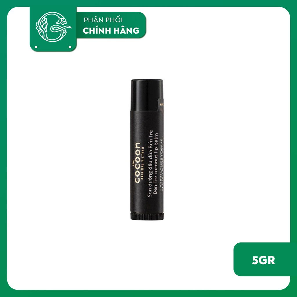 Son Dưỡng Dầu Dừa Bến Tre Cocoon 5gr