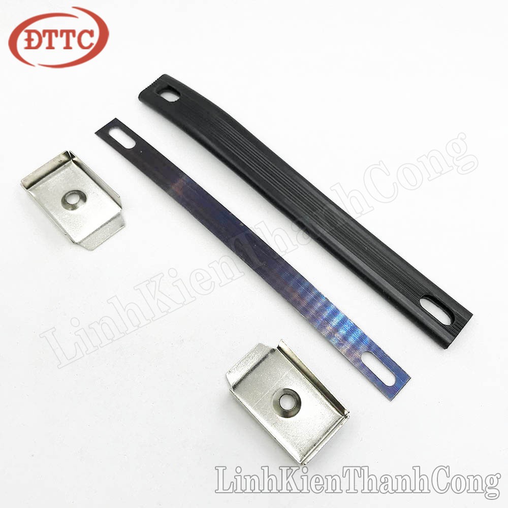 Quai Xách TC2 Dài 17cm (Đế Bắt Vít Inox) Quai Xách Tải Trọng Lớn, Chất Lượng Cao
