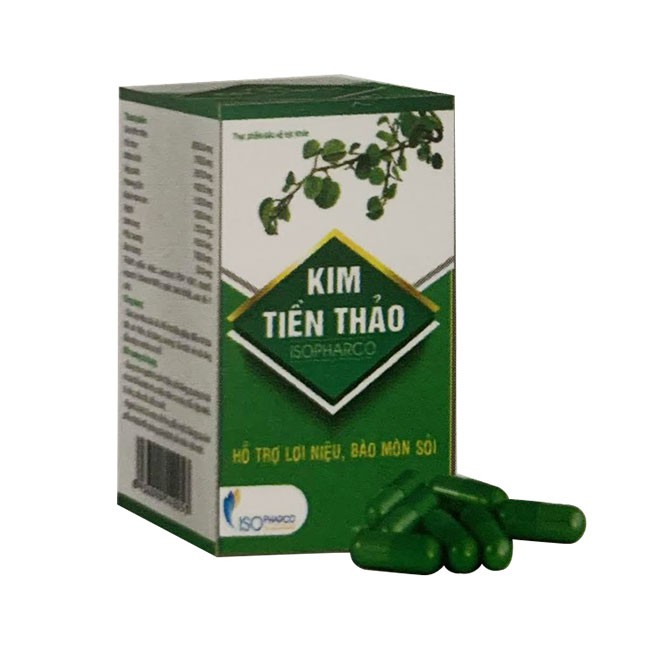 KIM TIỀN THẢO ISOPHARCO – Hỗ trợ điều trị sỏi thận (hộp 60 viên)