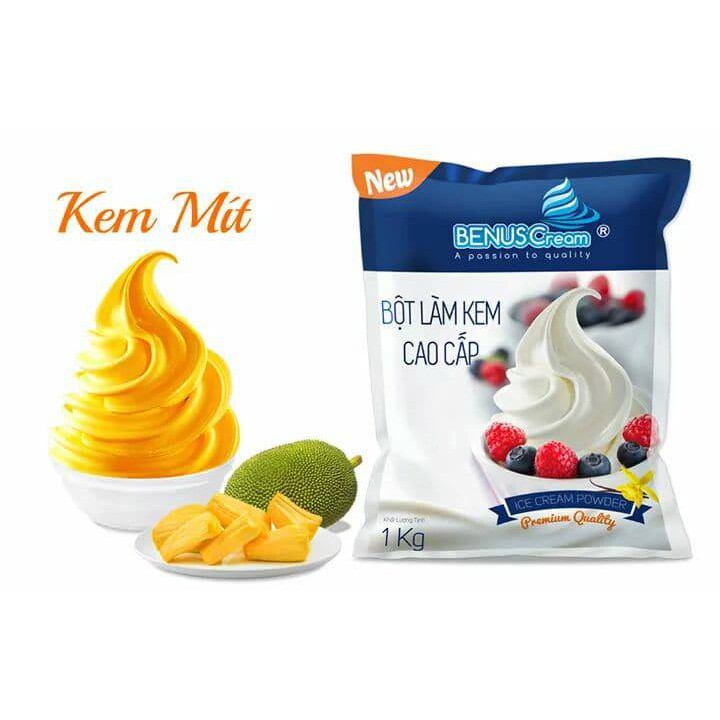 Bột làm kem Benus hương vani 1kg | Tổng kho Nguyên liệu giá sỉ