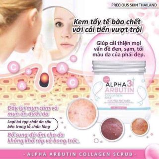 Tẩy TẾ BÀO CHẾT ALPHA 3 ARBUTIN