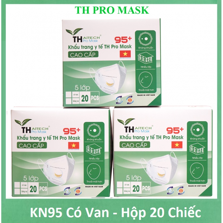 Khẩu Trang Người Lớn TH Pro Mask Hàng Chuẩn