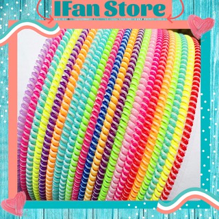 Dây Cuốn Sạc Chống Đứt Gãy Cuốn Tai Nghe Chống Rối Bảo Vệ Dây Sạc Và Tai Nghe Bền Đẹp Nhiều Màu Sắc Cute