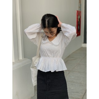áo eo chun cổ viền ren SA421 1994closet