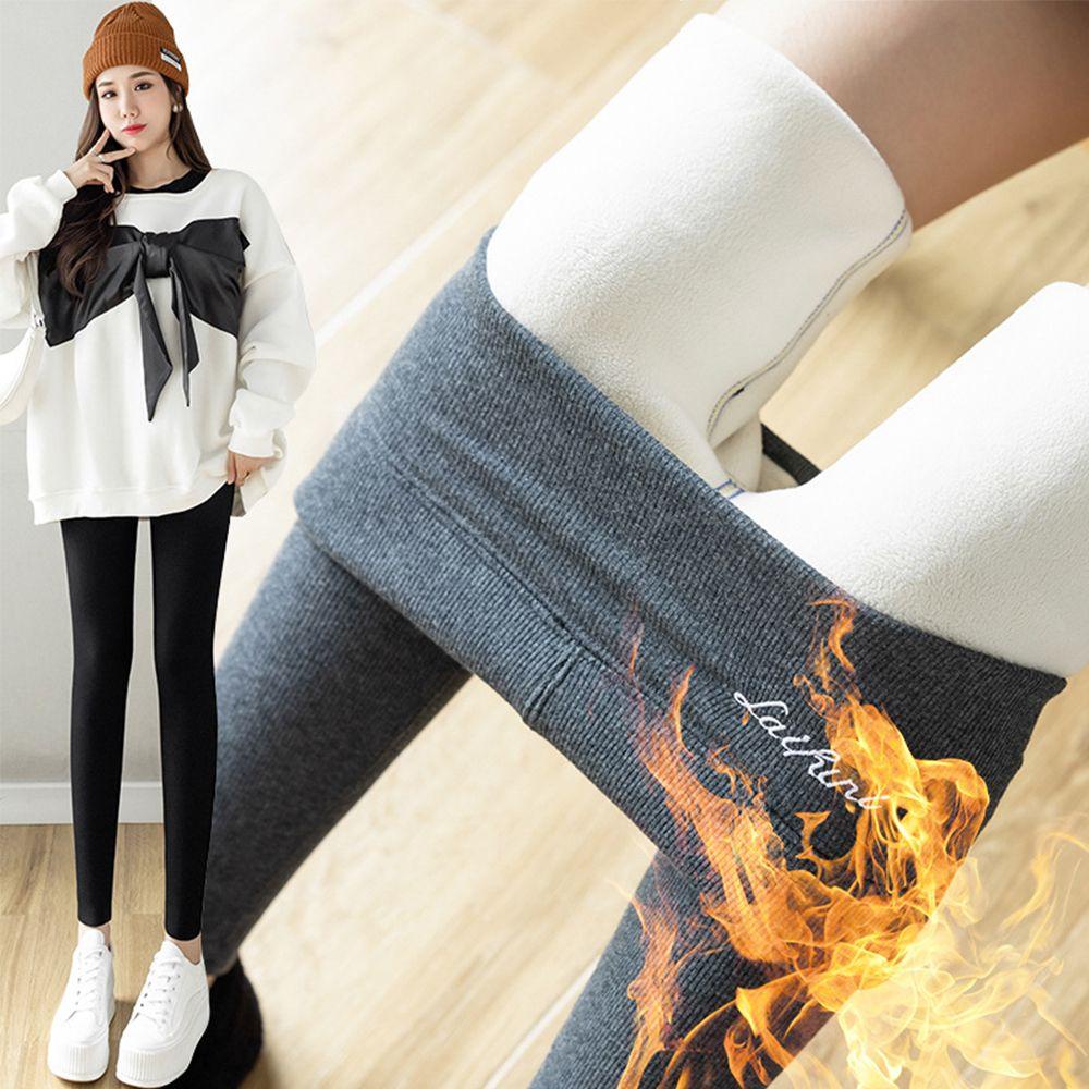 Quần Legging Len Cừu Lưng Cao Chống Lạnh 1 Món Thời Trang Mùa Đông