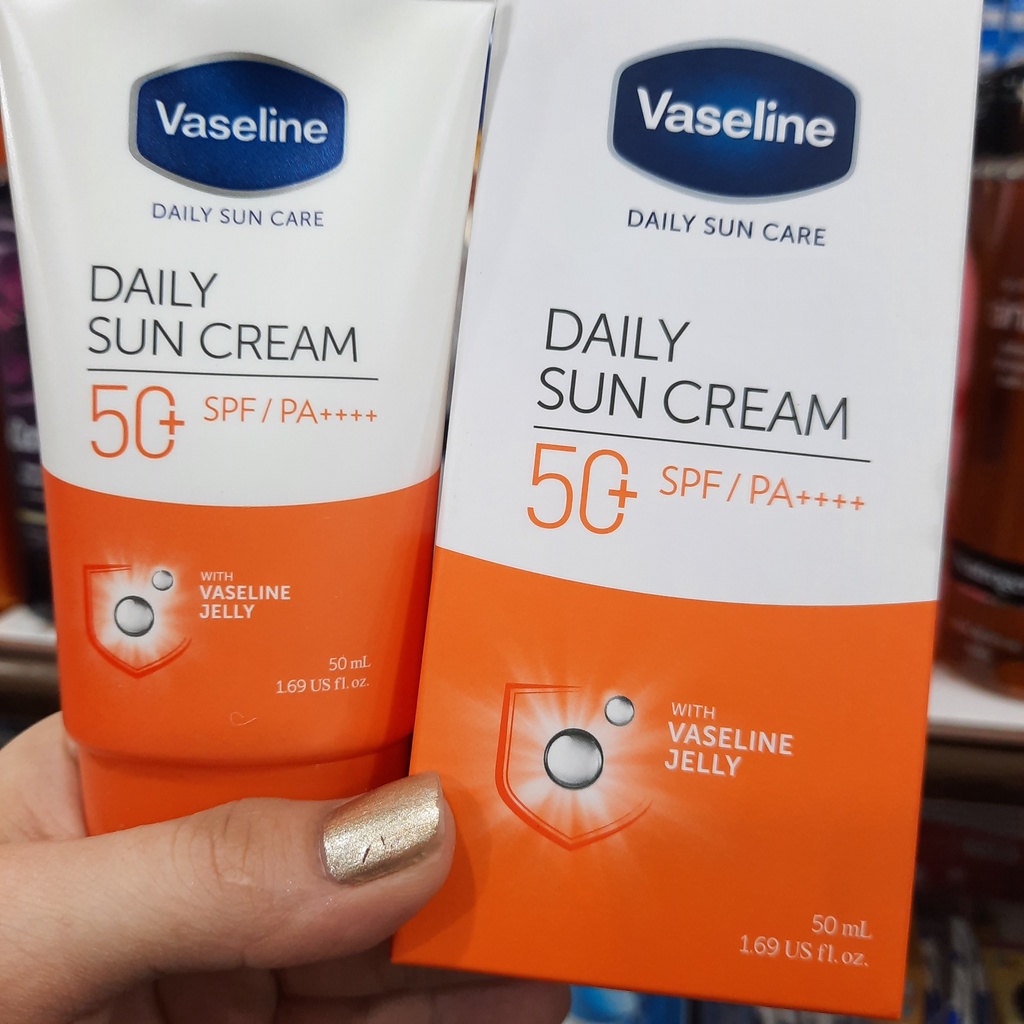 Kem Chống Nắng Hằng Ngày Vaseline Daily Sun Care Daily Sun Cream SPF50/PA++++ 50ml