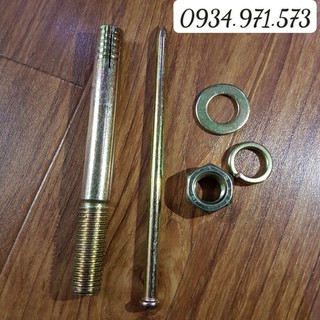 Tắc kê  , bulong nở sắt chân đế cầu nâng 2 trụ đường kính 18mm