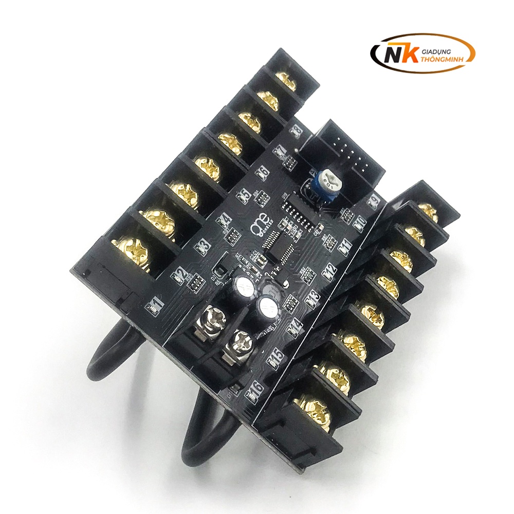 Mạch Điều Khiển LED Vẫy Quảng Cáo 16 Kênh 30A NK V4.4, Mạch Điều Khiển Led Đúc- Chính Hãng Oneled (Hỗ Trợ Nạp Hiệu Ứng)