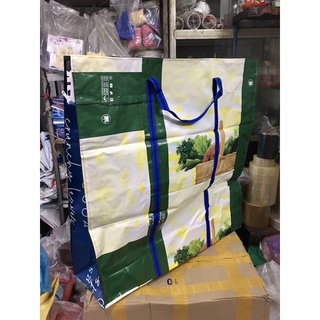 Túi bạt hoạ tiết có khoá kéo