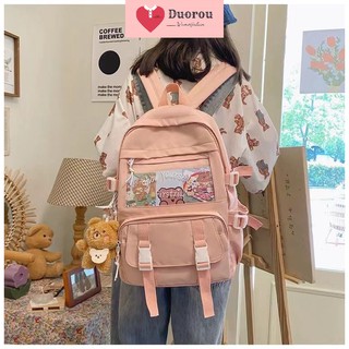 [Ảnh thật] Balo HỌC SINH ĐI HỌC DỄ THƯƠNG - CẶP SÁCH THỜI TRANG ULZZANG BL003