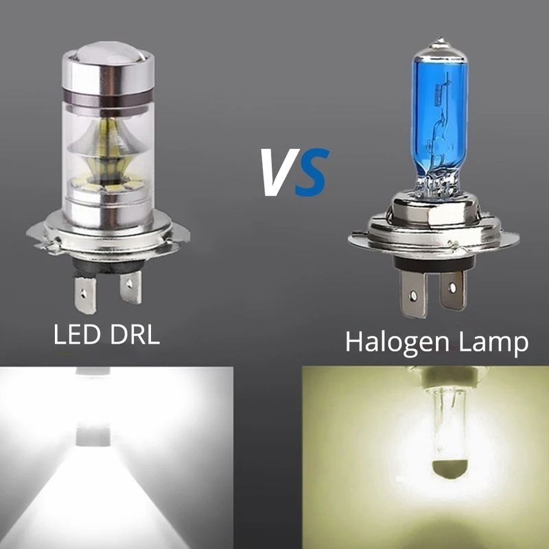 Bóng đèn led H7 100W 12V siêu sáng cho xe hơi
