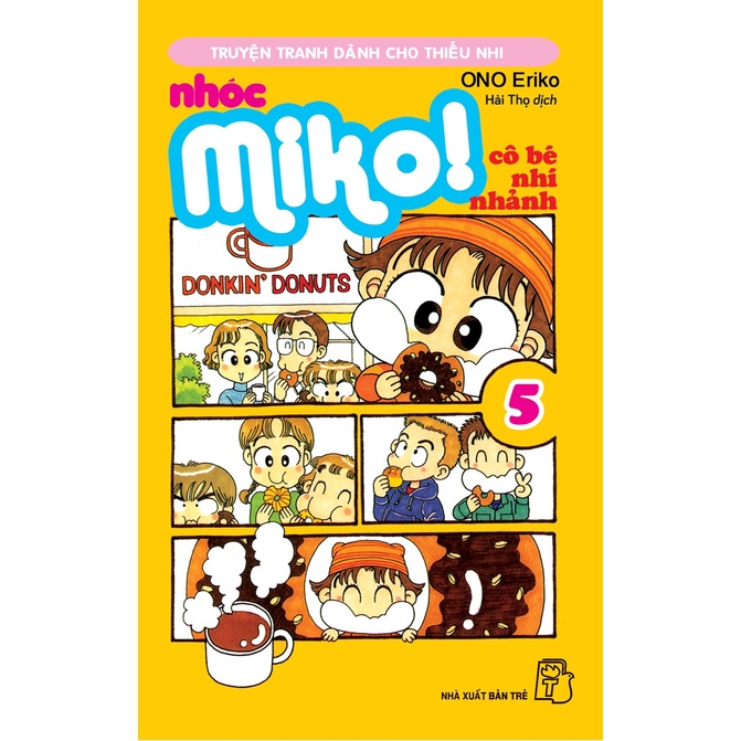 Sách NXB Trẻ - Nhóc Miko! Cô bé nhí nhảnh 05 (20000)