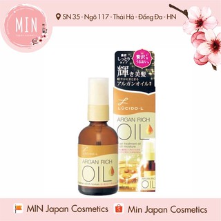 Dầu dưỡng tóc ARGAN RICH Lucido EL size to 60ml xếp số 1 cosme