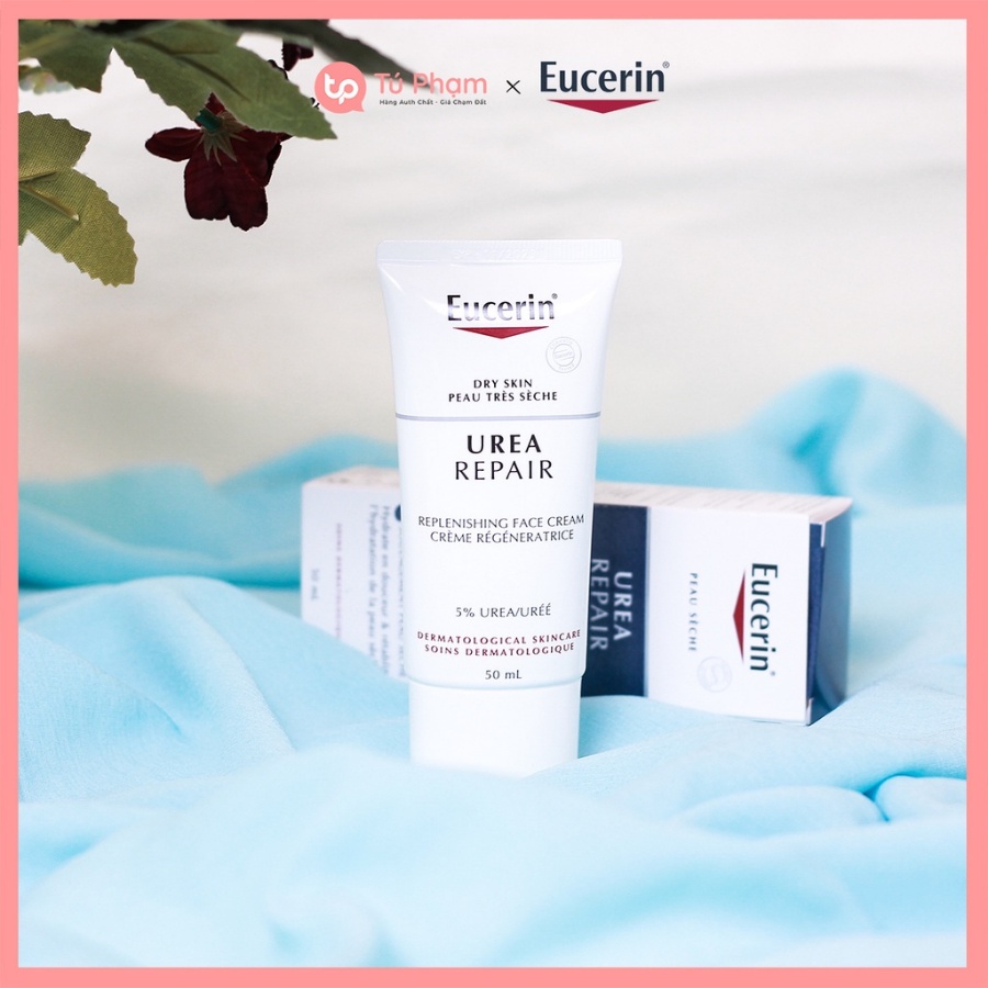 Kem Dưỡng Eucerin Urea Repair Replenishing Face Cream 5% Urea 50ml