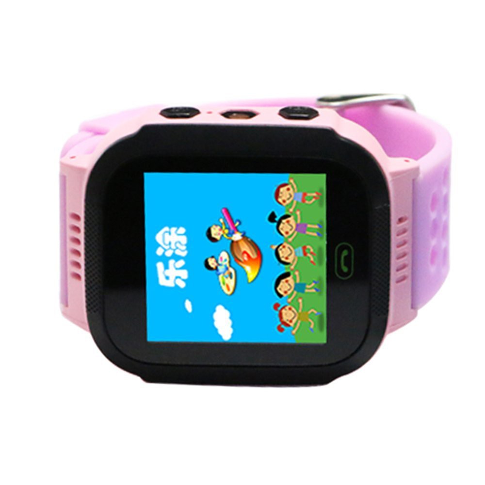 Đồng hồ định vị trẻ em GPS Q528 (Hồng)