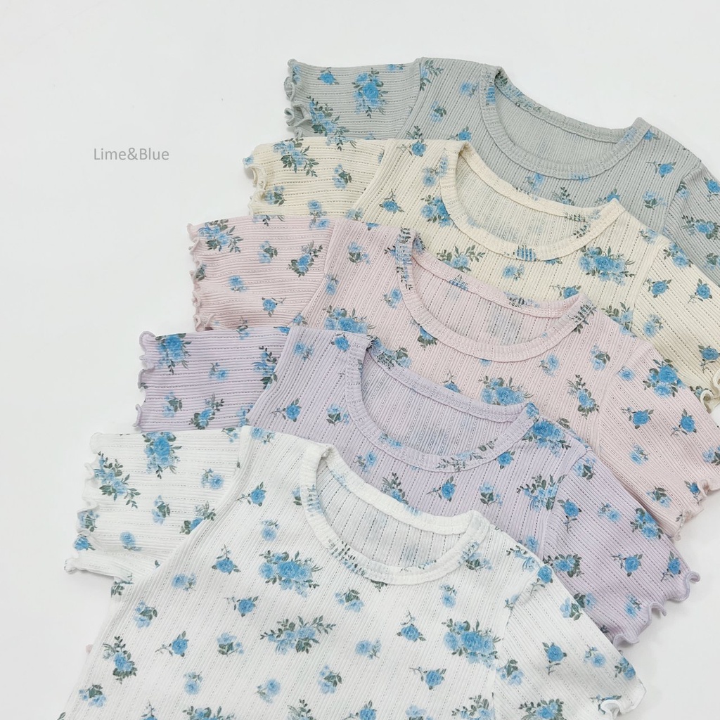 Lime&Blue bộ đồ hoa Venorica cho bé
