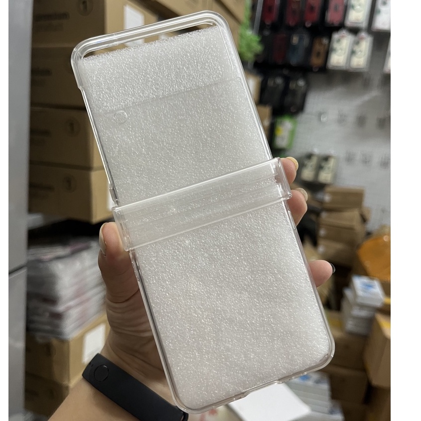 Ốp điện thoại PC cứng màu chống sốc, chống bẩn, chống va đập cho Samsung Galaxy Z Flip4 Z Flip 4