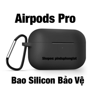 Bao Silicon bảo vệ tai nghe Airpods Pro 2019