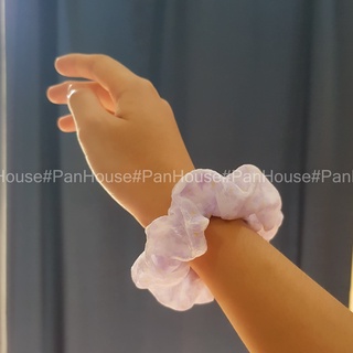 Set Dây buộc tóc Scrunchies 5 chiếc Tím Mơ Màng 2022