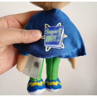 20cm Stuffed Toys Rare Learning Curve PBS Show Super Why Whyatt Wyatt Boy Kids Plush Doll