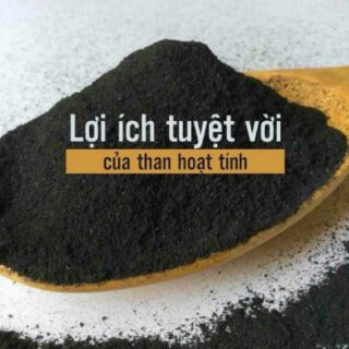 Bột than tre trắng răng