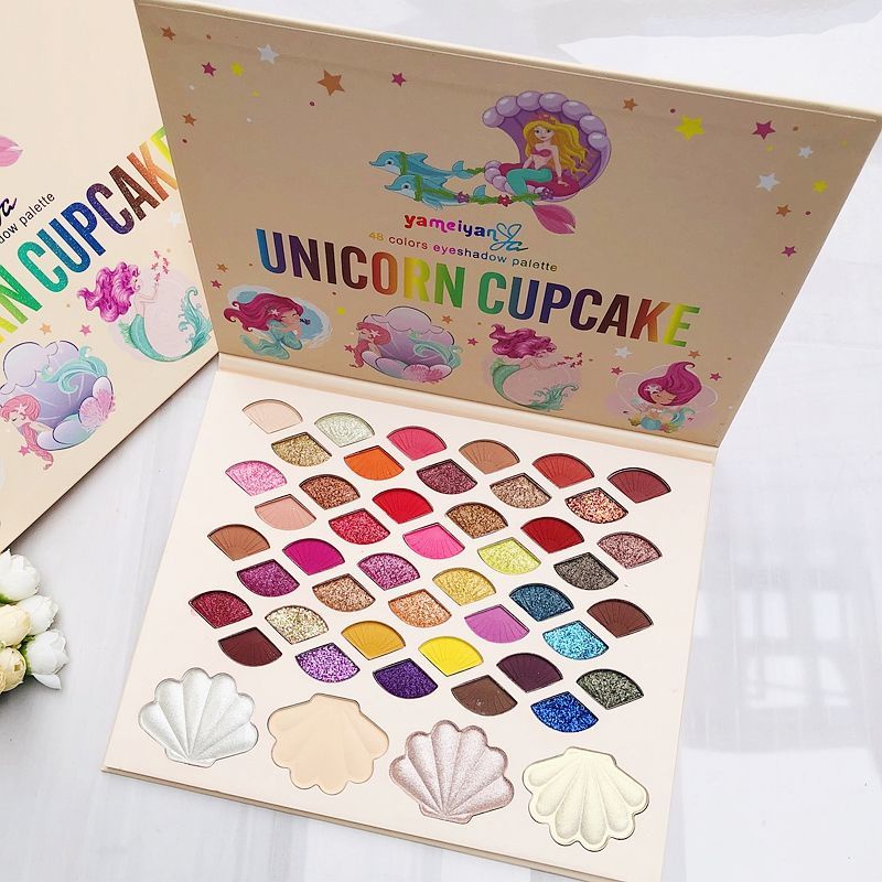 Bảng Phấn Mắt Trang Điểm Hiệu Ứng Ánh Ngọc Trai Lấp Lánh Dành Cho Học Sinh | BigBuy360 - bigbuy360.vn