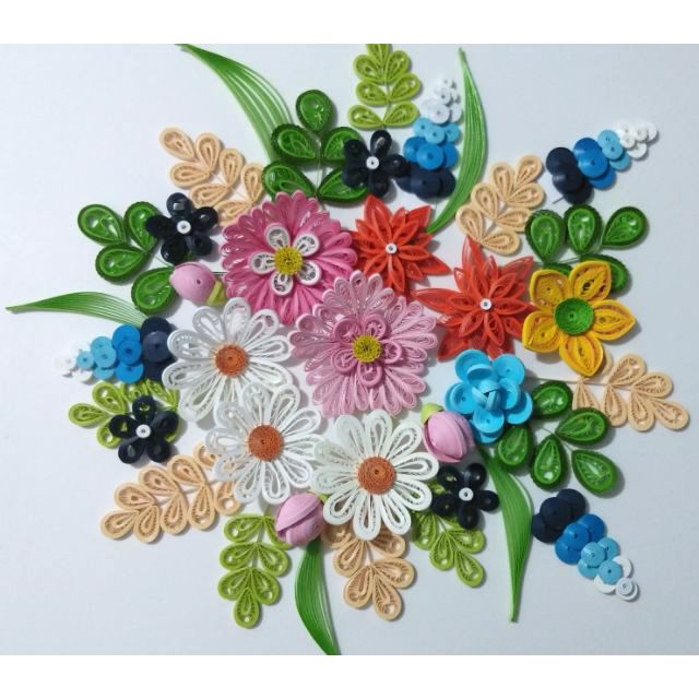 Tranh quilling M012