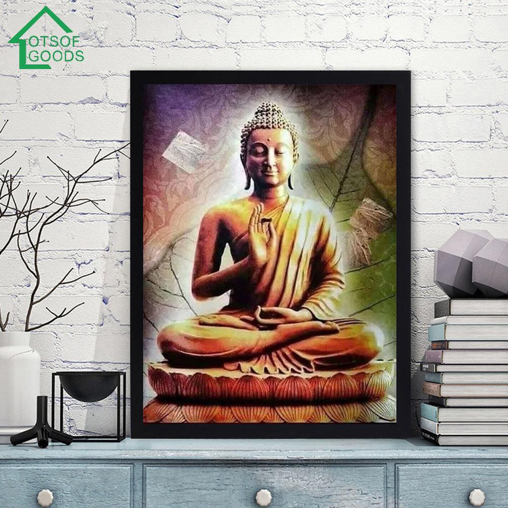 Tranh đính đá 5D tự làm hình Phật từ bi | BigBuy360 - bigbuy360.vn
