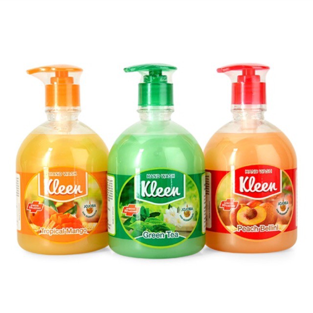 Nước rửa tay diệt khuẩn Kleen 500ml