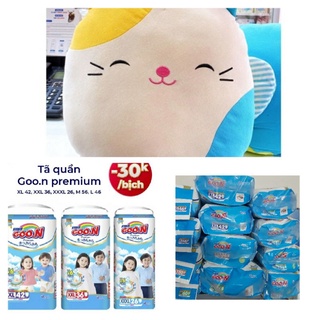 2b tặng 1 gấu. Tã dán Goon Premium M60, M56. L50. L46. Xl42. Xxl34