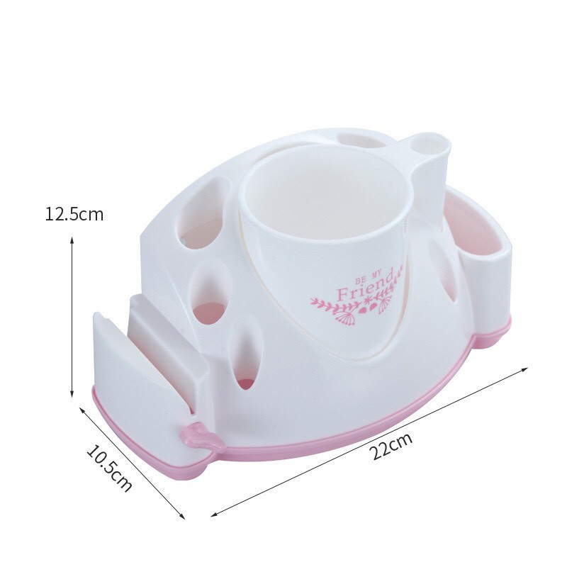 Đế Cắm Bàn Chải Tự Nặn Kem ĐR Kèm Ca Tiện Dụng  ❖ĐẾ CÀNG CUA❖