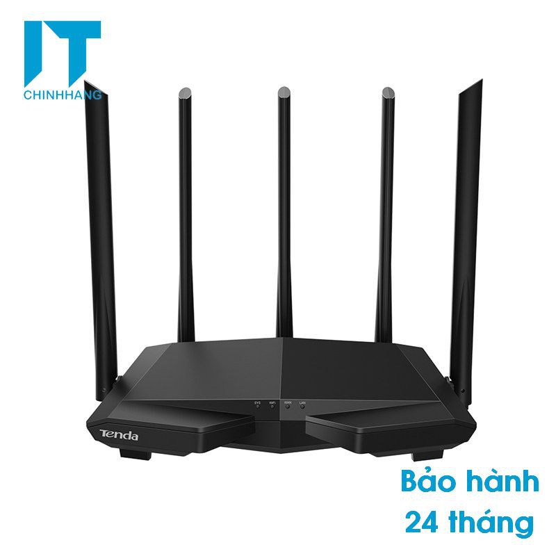 Thiết bị phát Wifi chuẩn AC 1200Mbps Tenda AC7 - Hàng Chính Hãng