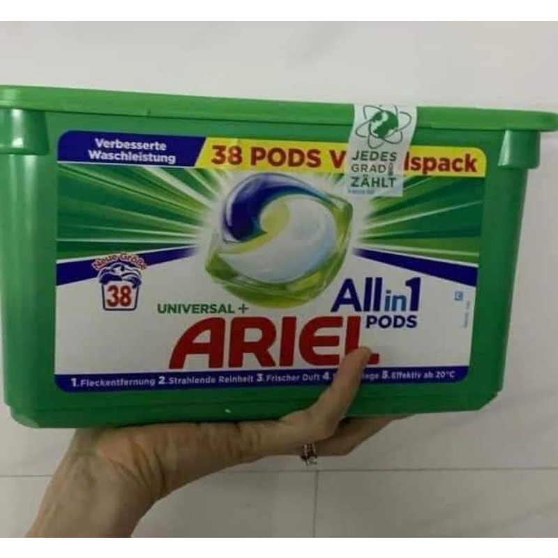 Hàng Đức Viên giặt áo chuyên dụng Ariel 3 in 1