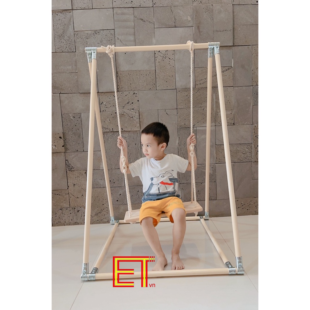 Khung xích đu kèm đai nhún nhảy cho bé 3 trong 1 siêu bền, dùng từ sơ sinh đến lớn