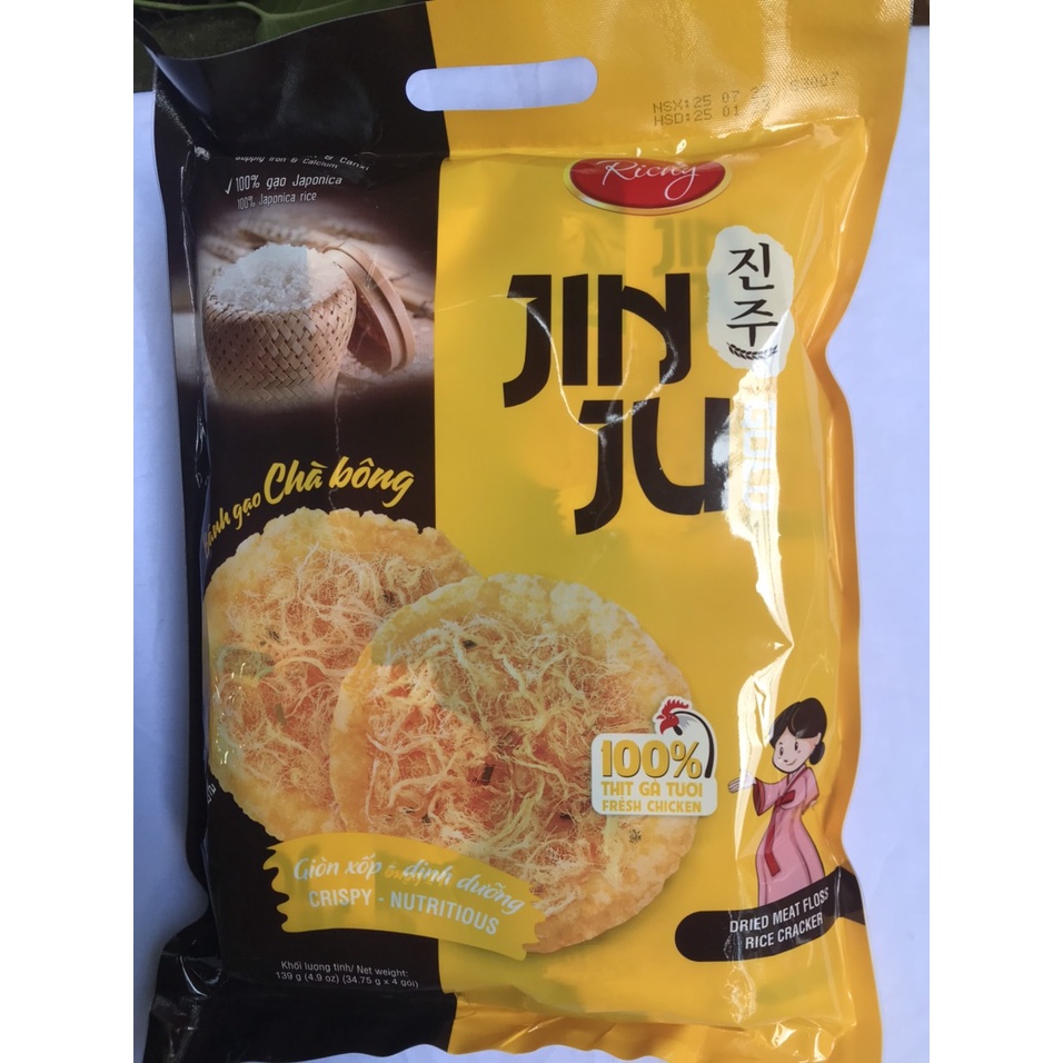 Bánh Gạo Chà Bông Jin Ju (Gói 139g)