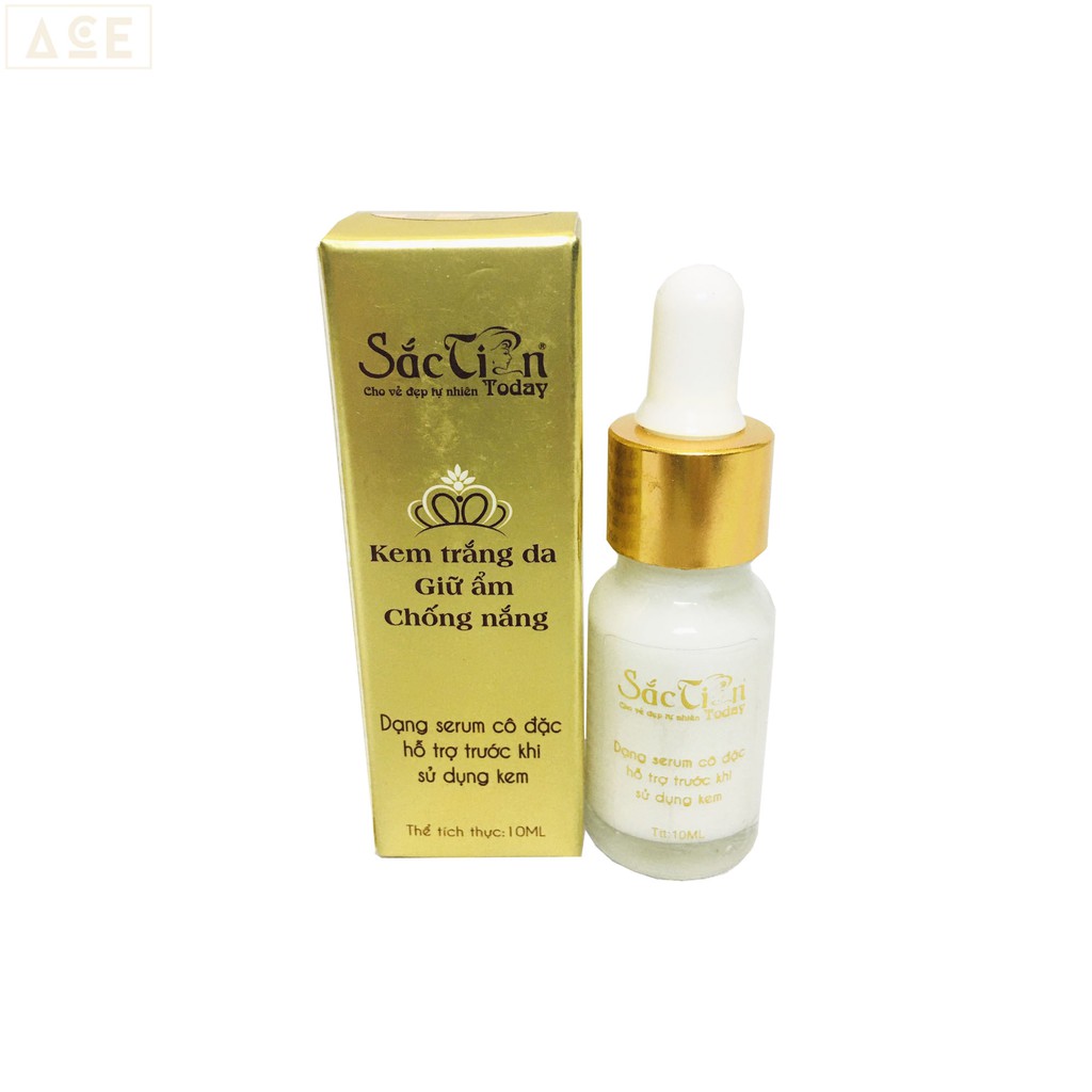 Serum trắng da - Giữ ẩm - Chống nắng - Sắc tiên today (10ml)