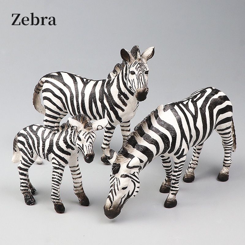 Mô Hình Ngựa Vằn Hoang Dã Đồ Chơi Cho Trẻ