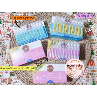 Nước muối sinh lý physiodose/gifrer pháp 20-40 tép