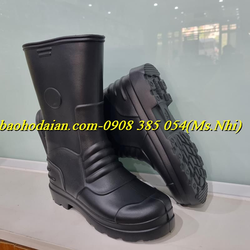 Ủng Bảo Hộ/ Ủng Công trình Hãng VAC Xốp Đen- Đầy đủ Size- Kèm Hình Thật
