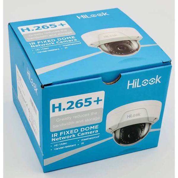 Camera IP Dome hồng ngoại 4.0 Megapixel HILOOK IPC-D140H - Hàng chính hãng