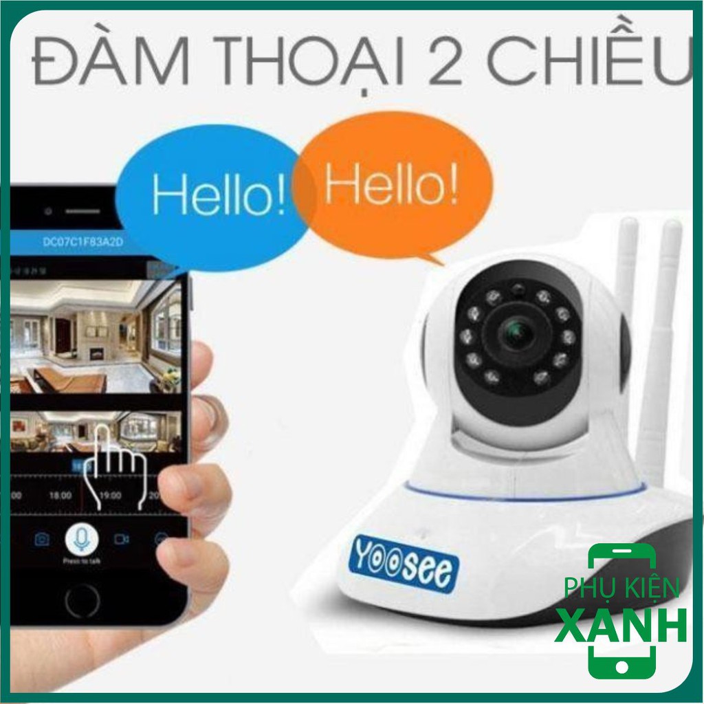 [ Giá Sỉ ] Bộ Camera Giám Sát Ip Yoosee 3 Râu 720P Đàm Thoại 2 Chiều Bộ Camera 3 Râu 720P