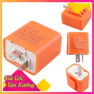 Cục Chớp Xi Nhan điện tử Lắp Xe Máy Loại 1 < Có chế độ tăng chỉnh nhanh chậm >
