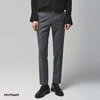 Quần âu nam công sở xám ghi cao cấp Stretch Slim vải chéo 79 ống côn đẹp