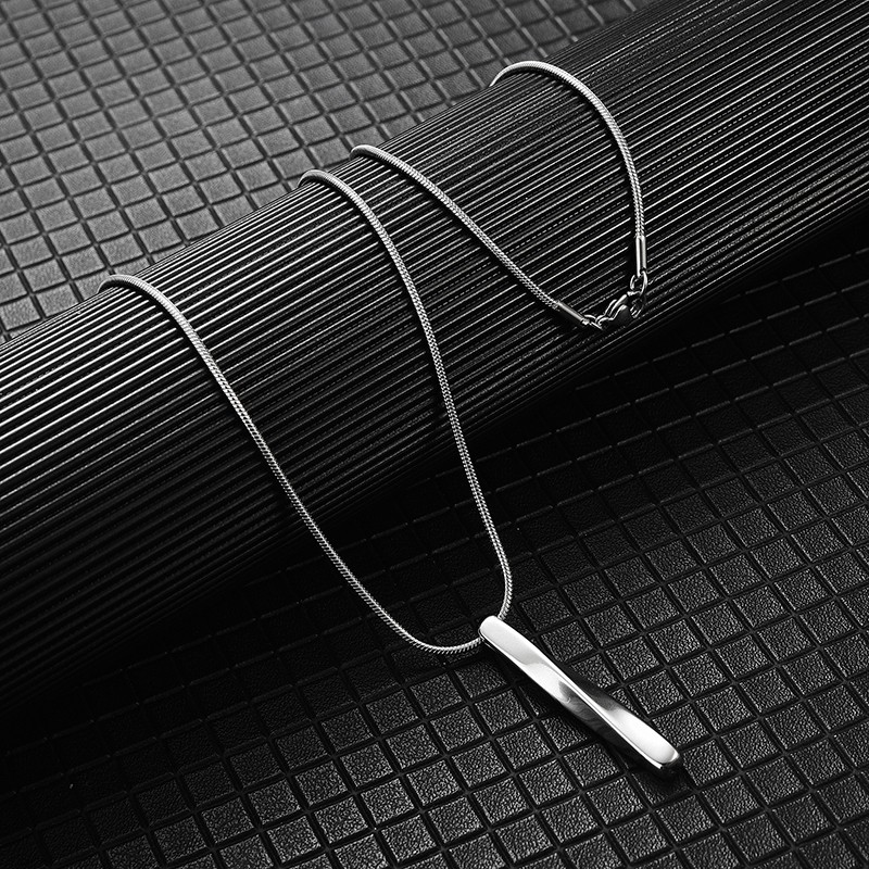 Vòng cổ thép titan thiết kế đơn giản cá tính sành điệu C189