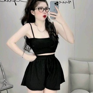 Sét bộ quần ống rộng Siêu hót vải đẹp( Kèm hình  thật )