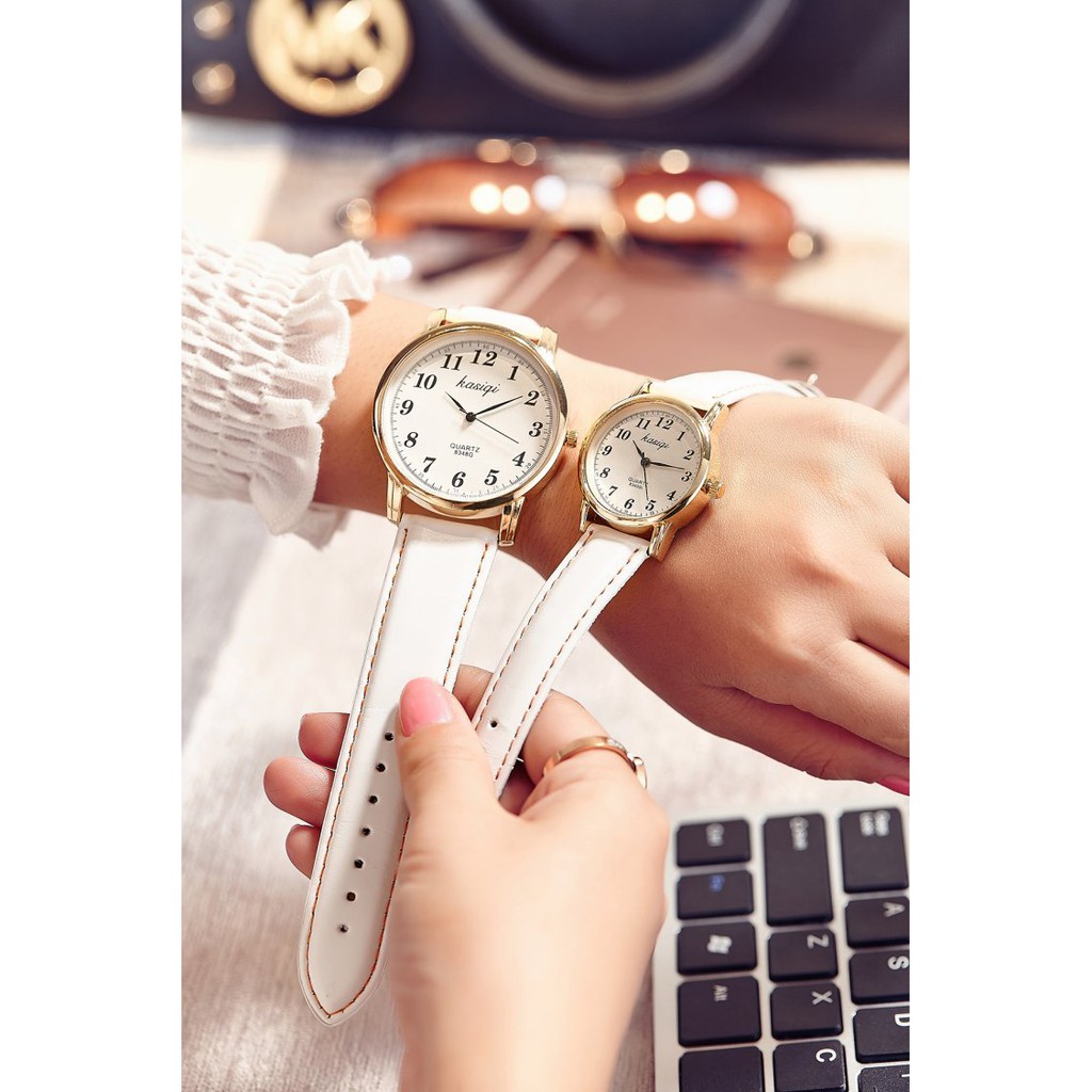 Đồng hồ nam nữ Kasiqi dây da thời trang SP684 (Nhiều màu) | BigBuy360 - bigbuy360.vn